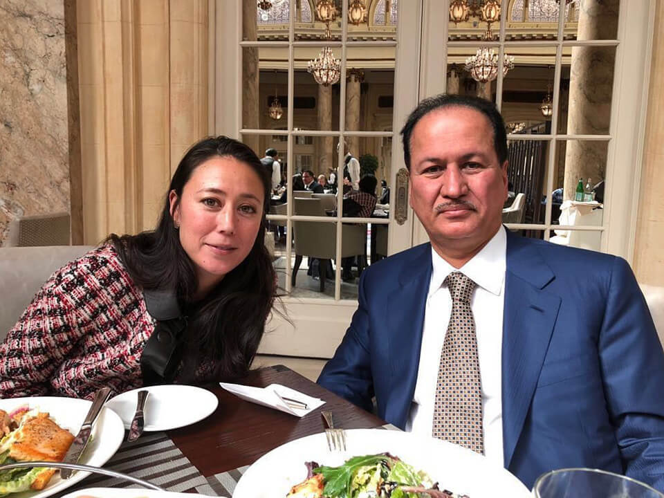 Hussain Sajwani - With Miyuki Matsumoto, Managing Director, Goldman Sachs