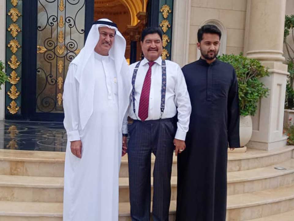 Was a pleasure hosting Mr BR Shetty, Founder of NMC Healthcare at my home