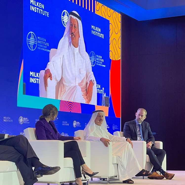 Chairman at the Milken Institute Middle East and Africa Summit